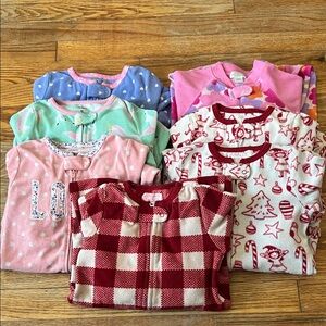 Carter's Kids Pajama Set - Pink, Red, Green, Blue